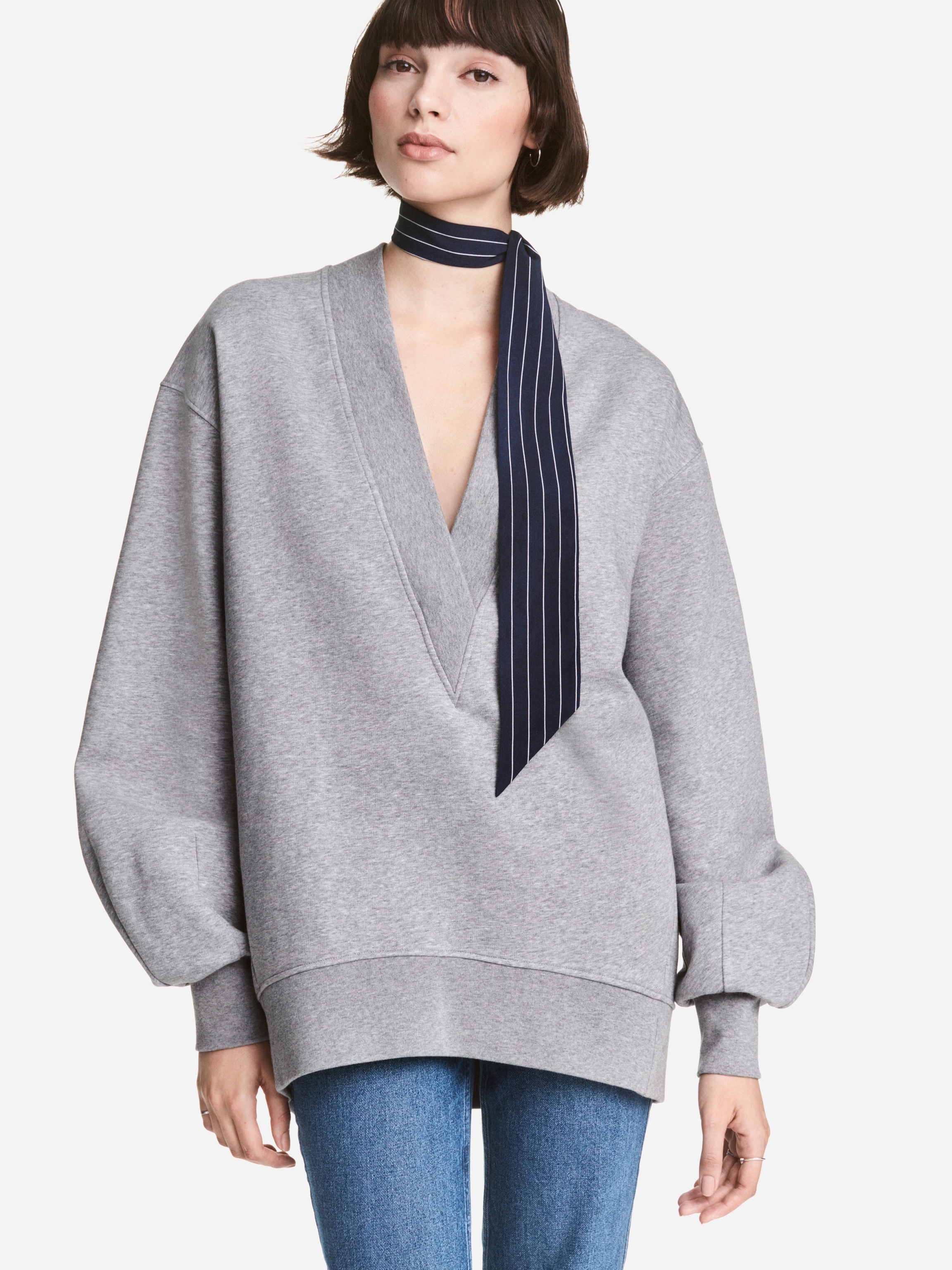 

Пуловер H&M XAZ052327FWWL  Серый, Пуловер H&M XAZ052327FWWL 32 Серый