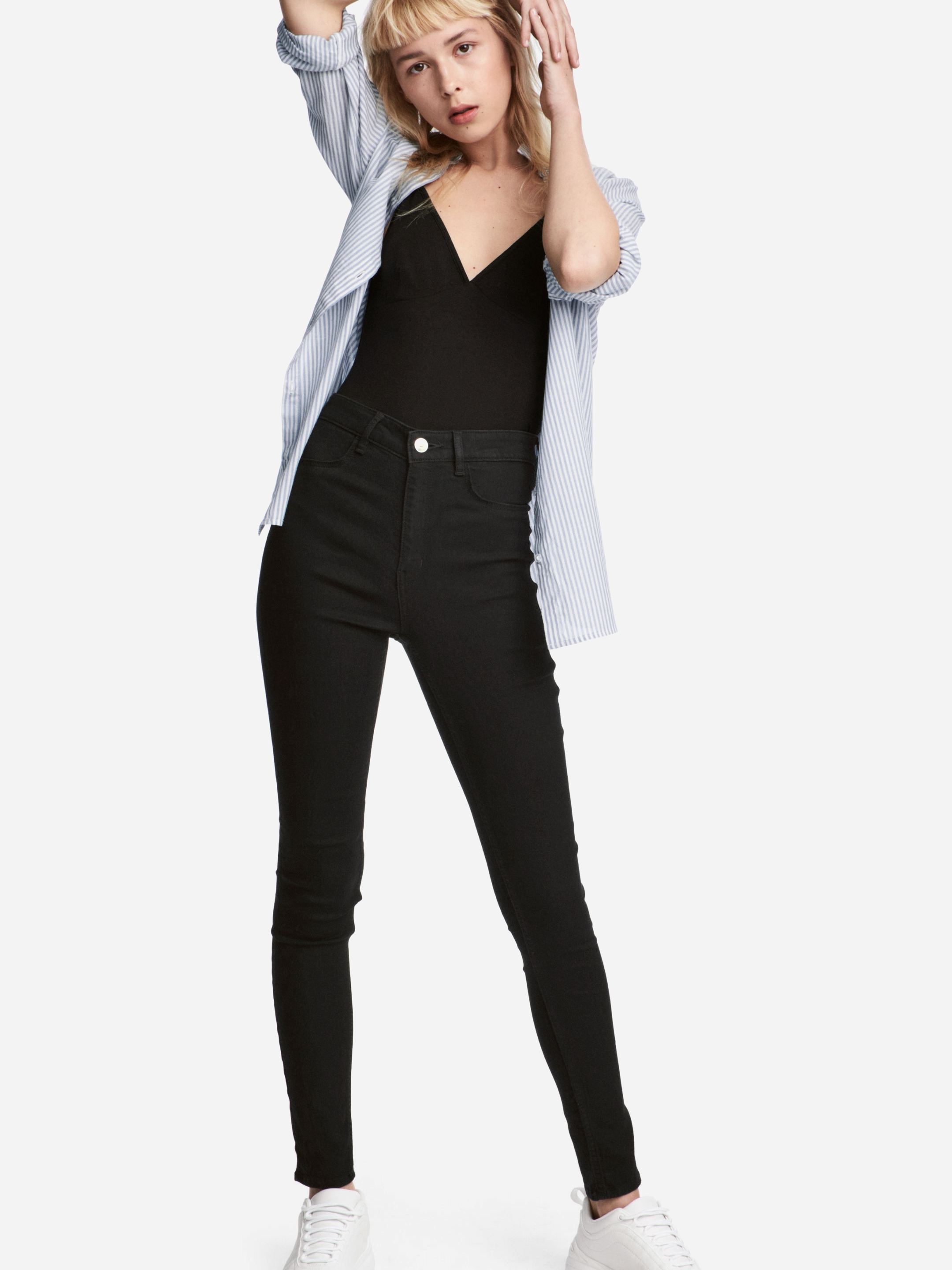 

Джинсы H&M Divided XAZ122140KYIU 34 Черные