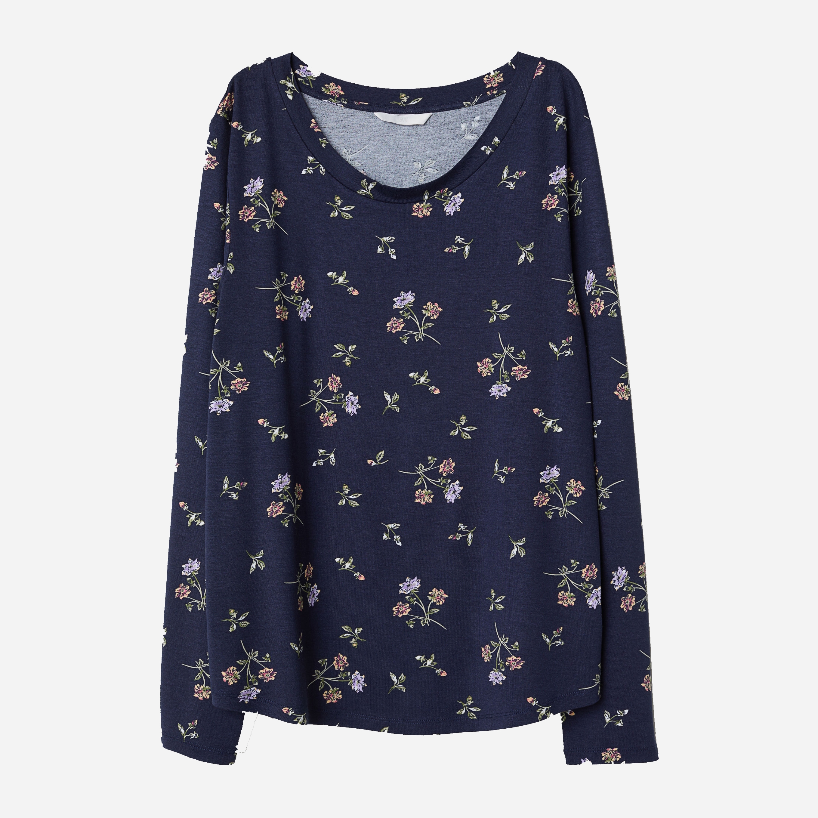

Лонгслив H&M XAZ108984RLIY  Темно-синий, Лонгслив H&M XAZ108984RLIY XL Темно-синий