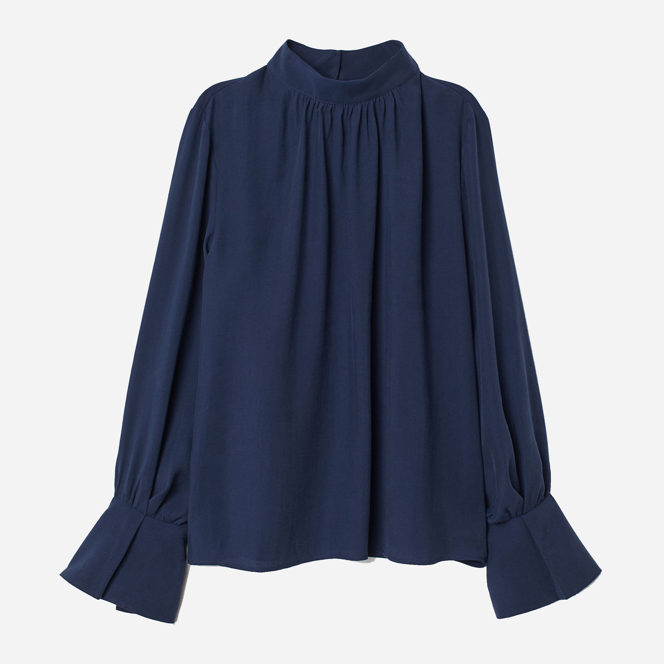 

Блузка H&M XAZ143823ZVXK  Синяя, Блузка H&M XAZ143823ZVXK 46 Синяя