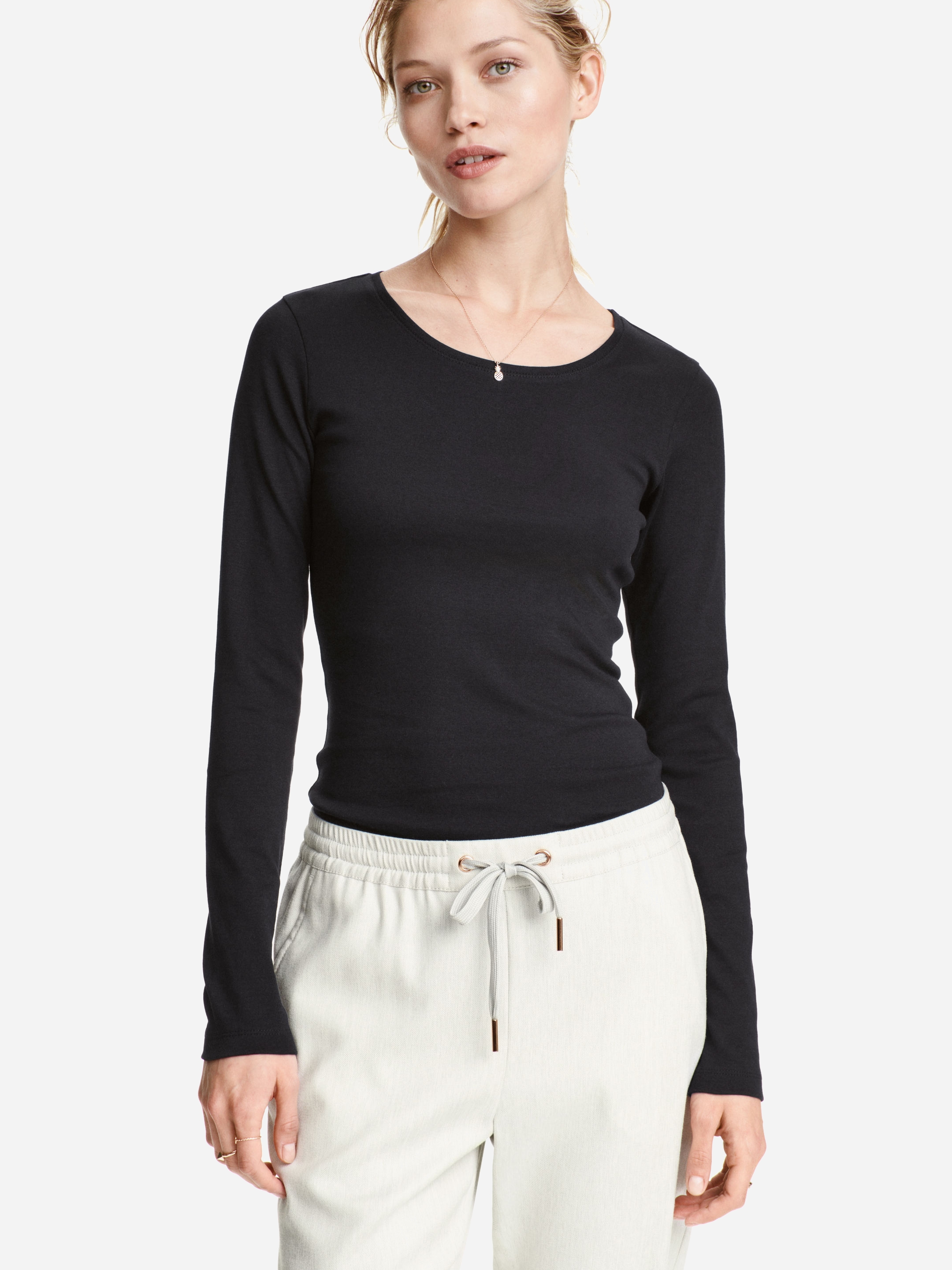 

Лонгслив H&M XAZ155824NIGV  Черный, Лонгслив H&M XAZ155824NIGV S Черный