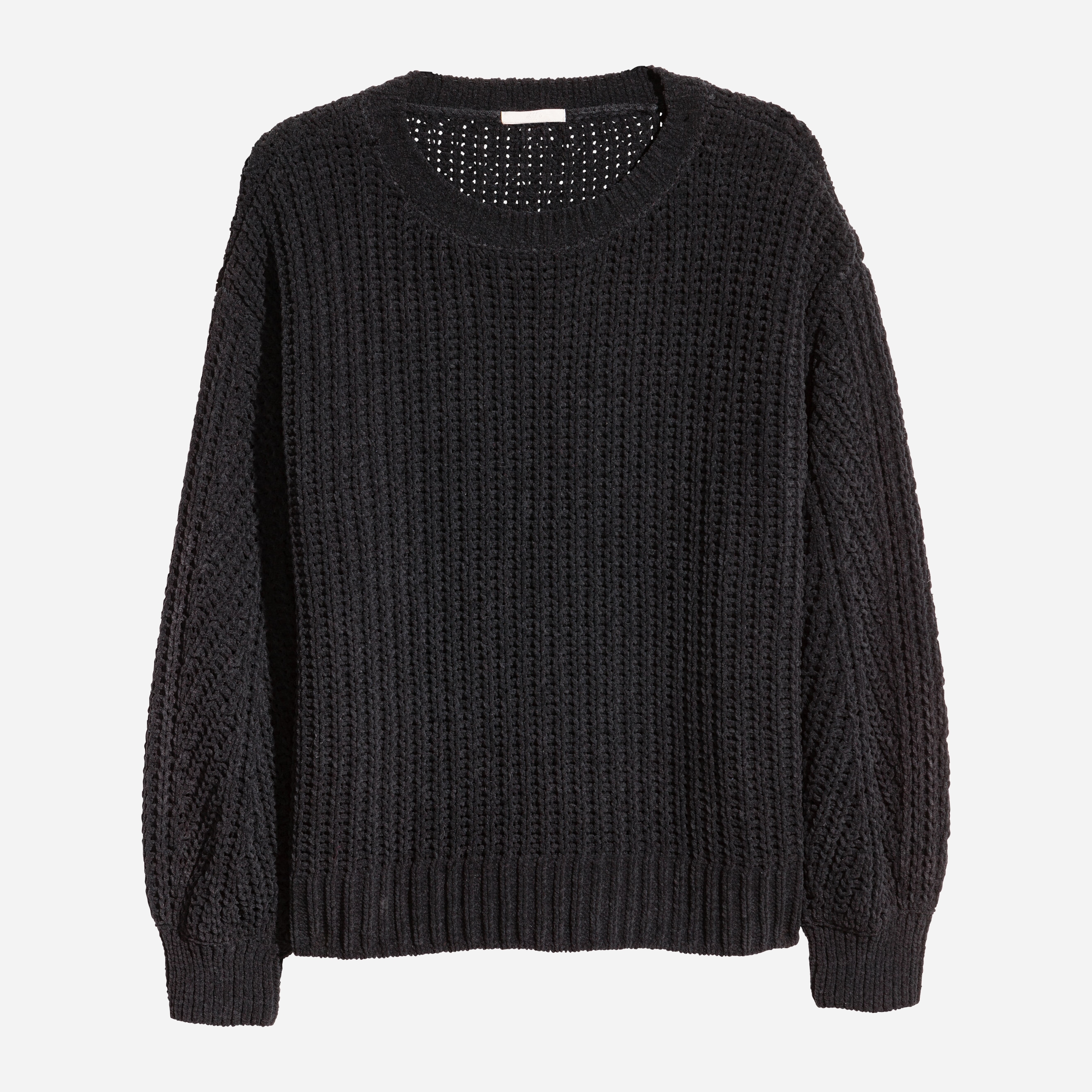 

Джемпер H&M XAZ129292ZQHJ L Черный