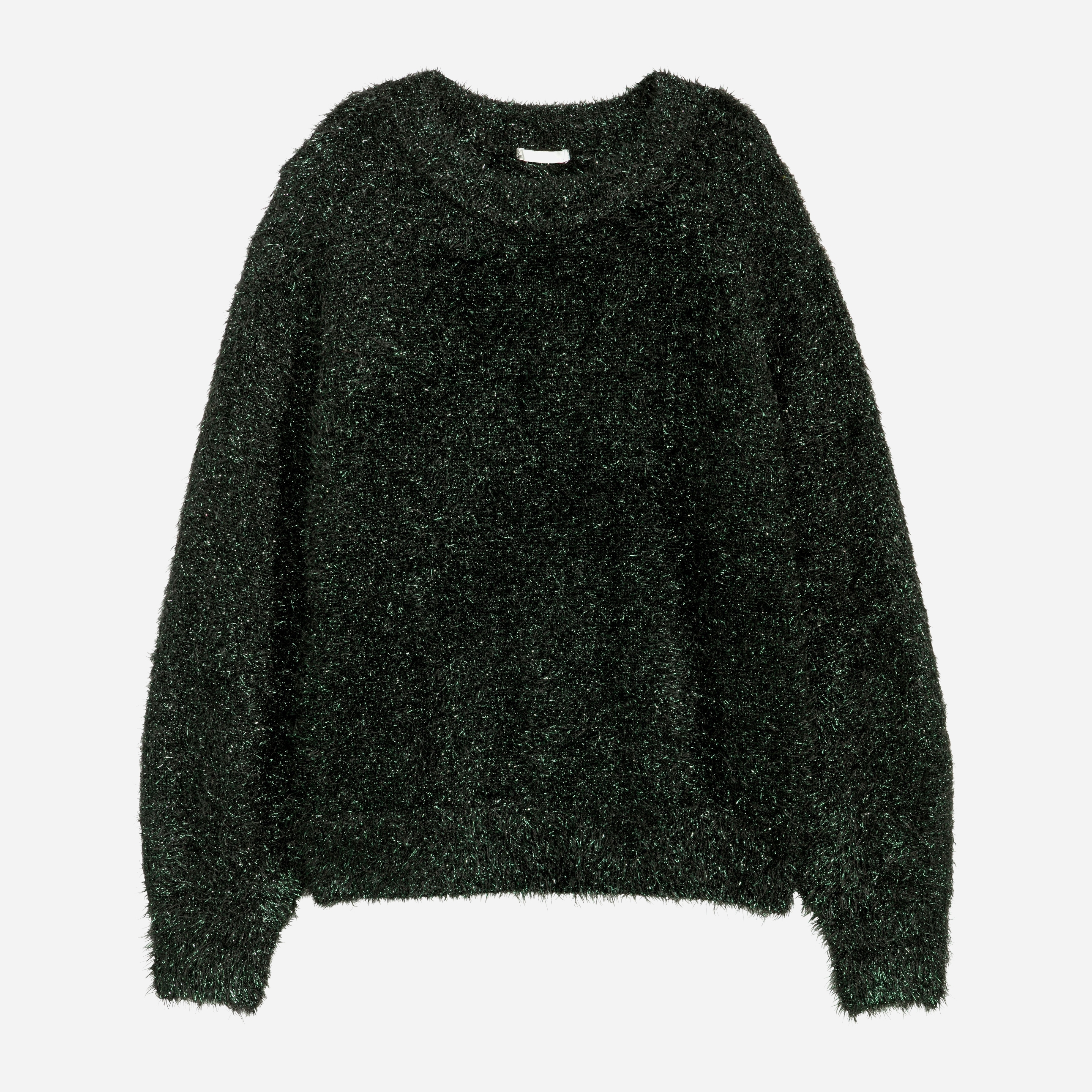 

Джемпер H&M XAZ155824XXCN M Зеленый с серебристым