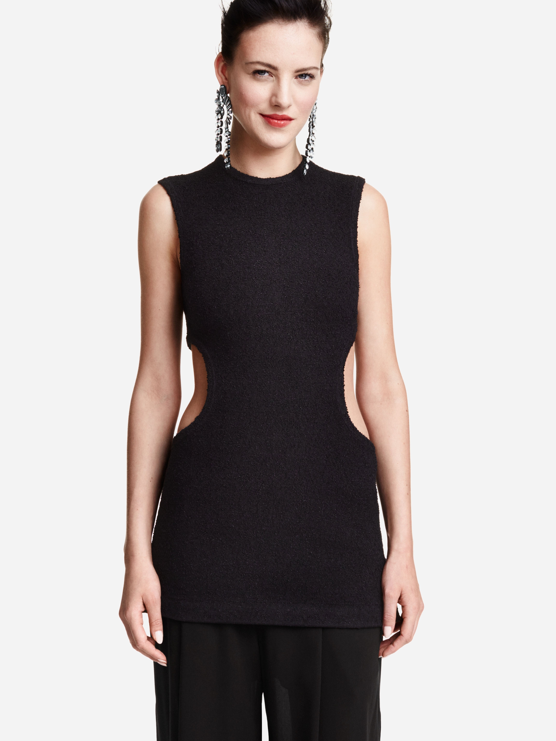 

Туника H&M XAZ155824VLFZ  Черная, Туника H&M XAZ155824VLFZ 44 Черная
