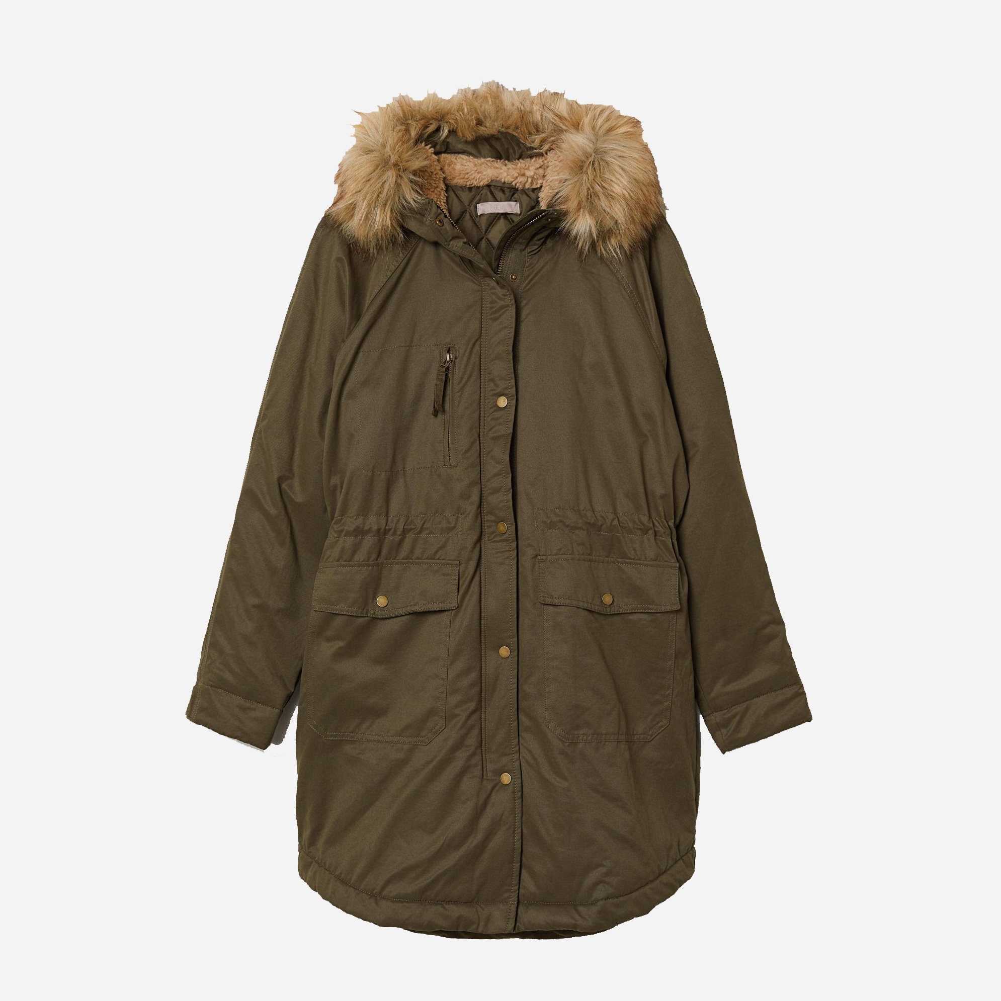 

Парка H&M XAZ153377TIBM 4XL Зеленая