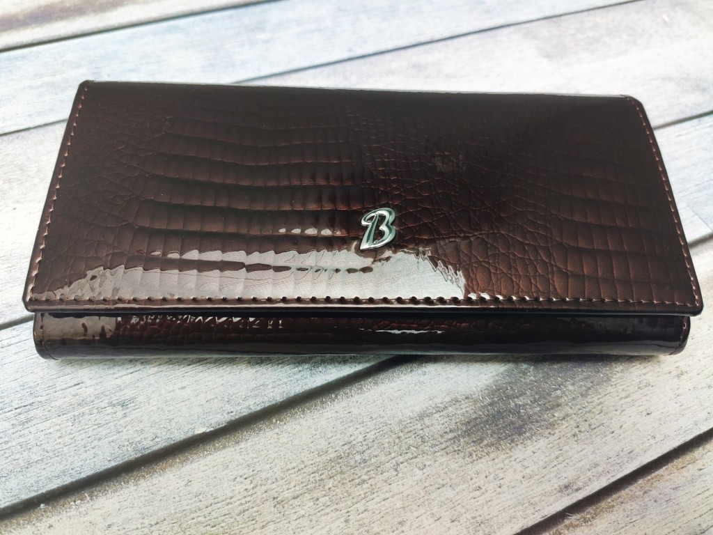 

Кошелек женский Baliya B8003-6 Chocolate кожаный