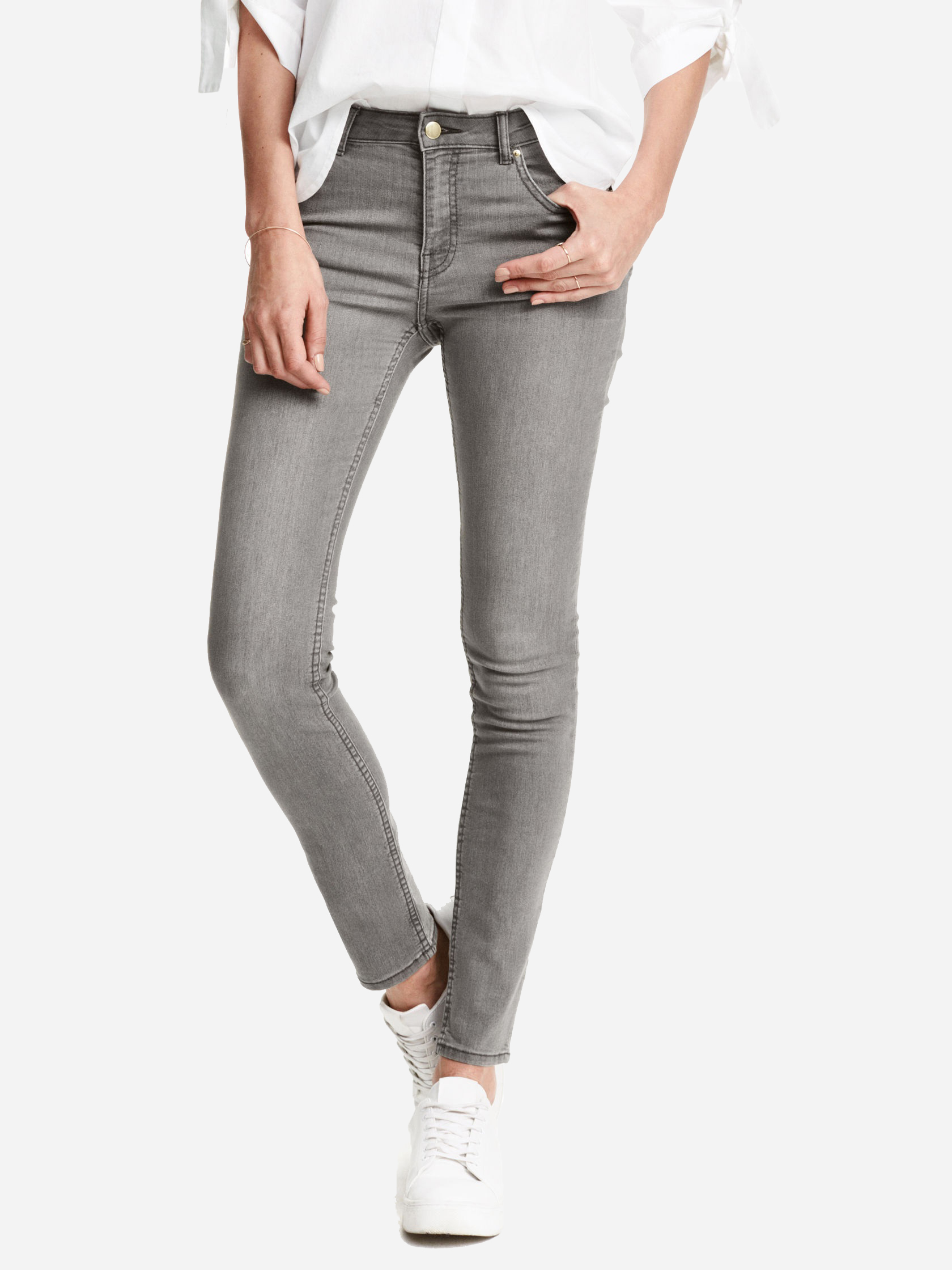 

Джинсы H&M 3559534-ABKU 34 Серые