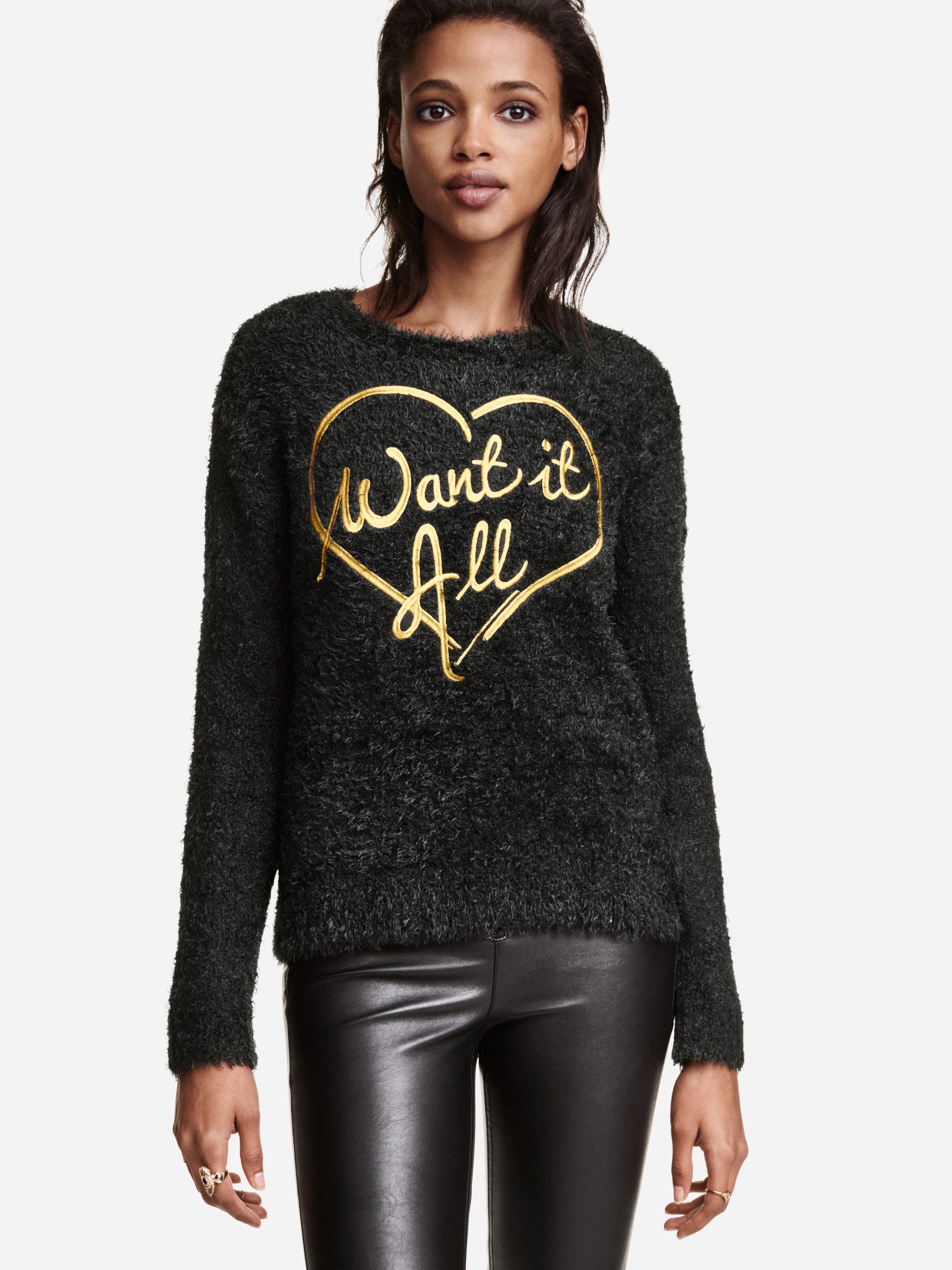 

Джемпер H&M XAZ044156QVQP  Черный, Джемпер H&M XAZ044156QVQP S Черный