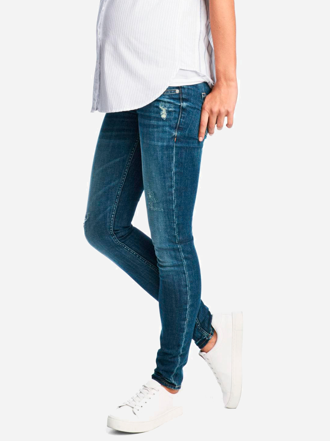 

Джинсы для беременных H&M 4695628-ACXD 52 Синие