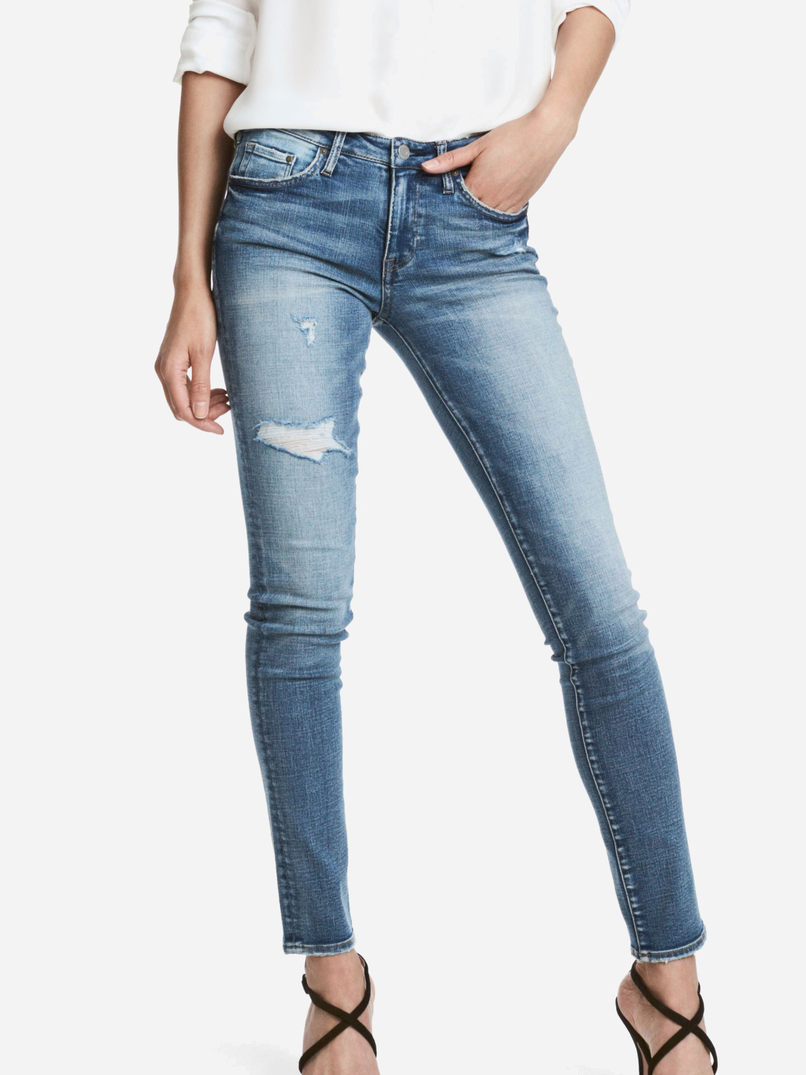 

Джинсы H&M 5033676 30-34 Голубые