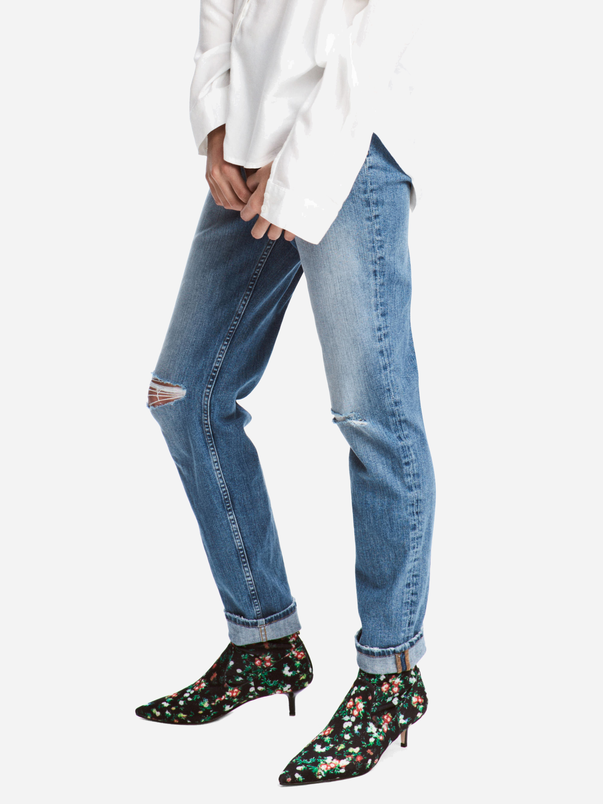 

Джинсы H&M 3171066-ACUP 42 Голубые