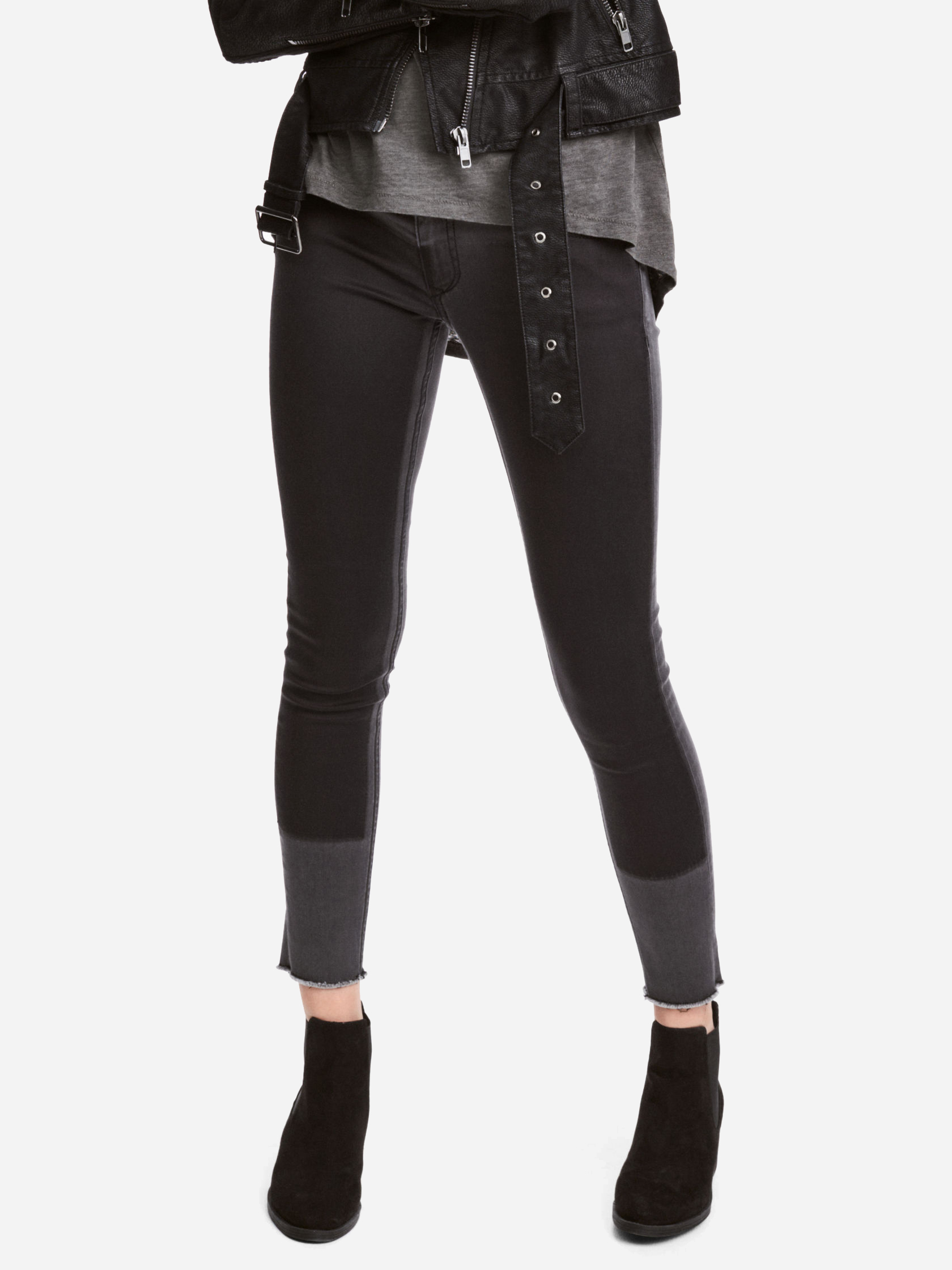 

Джинсы H&M 4468165-ACXW 36 Темно-серые