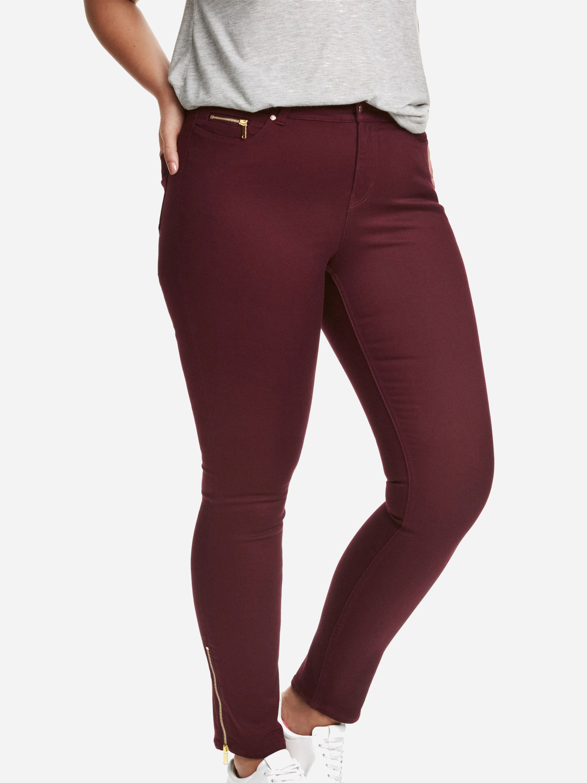

Джинсы H&M XAZ044976ASDY  Бордовые, Джинсы H&M XAZ044976ASDY 48 Бордовые