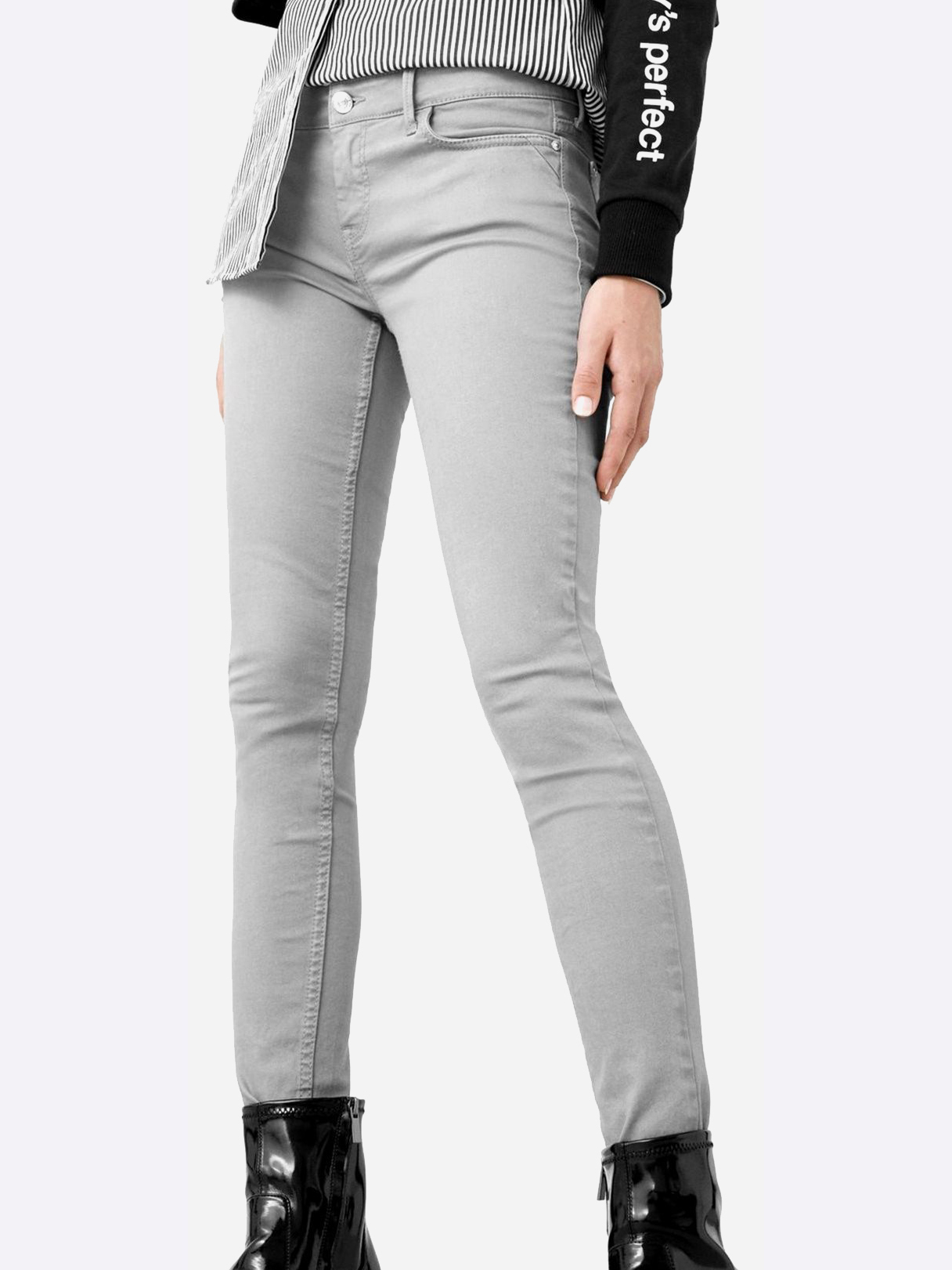 

Джинсы Mango 73035547 34 Серые