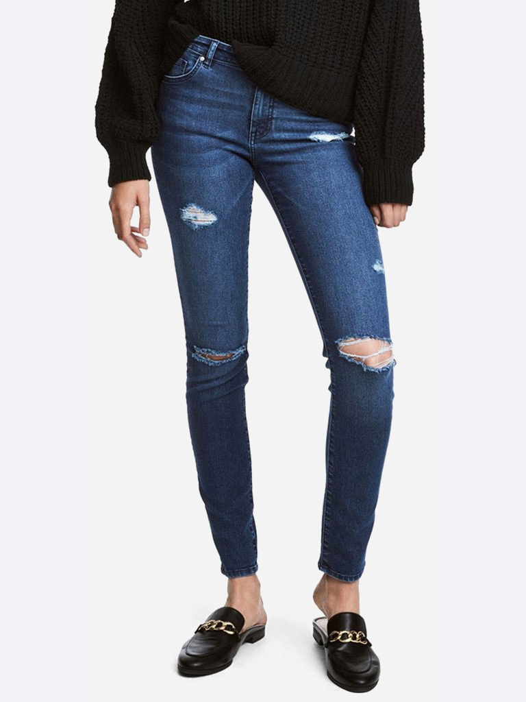 

Джинсы H&M 4638276  Синие, Джинсы H&M 4638276 34 Синие