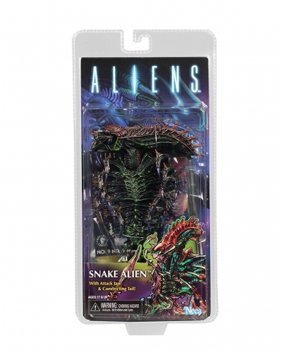 

Фигурка Neca Чужой Змей с боевой челюстью, 17 см - Snake Alien