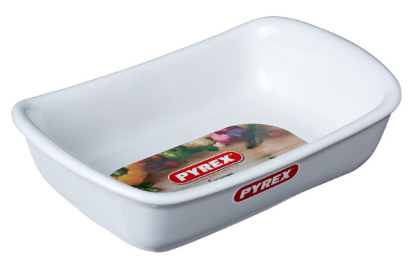 

Форма для выпечки большая Pyrex Supreme white SU33RR1