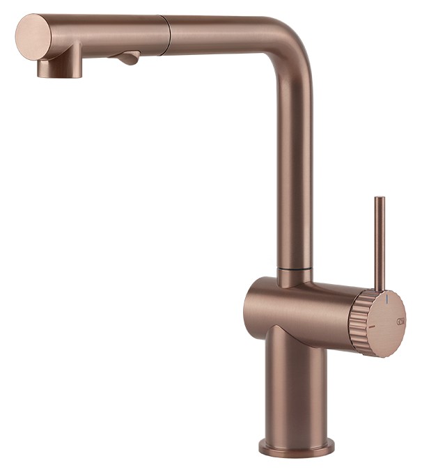 

Смеситель кухонный Gessi Inedito медь брашированная GHRC (60457#125)