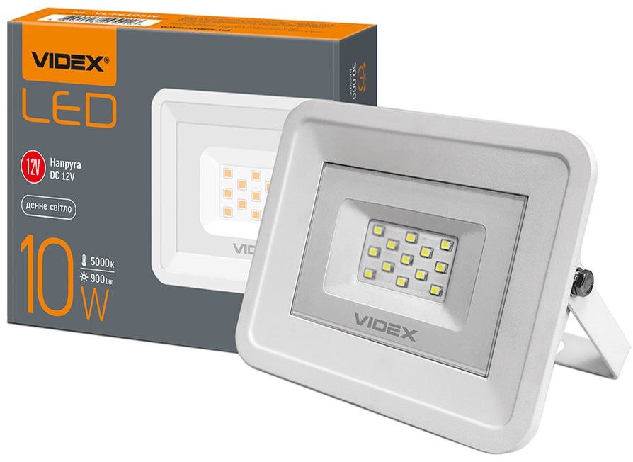

Прожектор светодиодный VIDEX Fe 10W 5000K 12V (VL-Fe105W-12V)