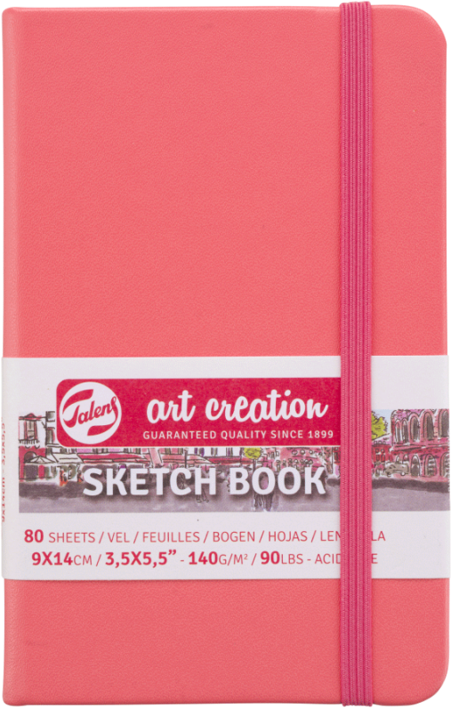 

Блокнот для графики Royal Talens Art Creation 140 г/м2 9 х 14 см 80 листов Coral (8712079455859)