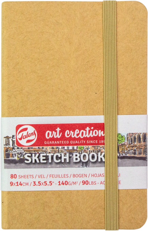 

Блокнот для графики Royal Talens Art Creation 140 г/м2 9 х 14 см 80 листов Kraft (8712079467135)