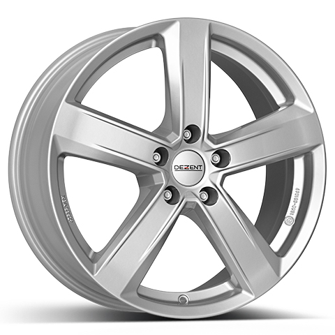 Диски DEZENT TU silver R17 W7 PCD5x108 ET42 DIA65,1 ID_3_19710 – низкие ...