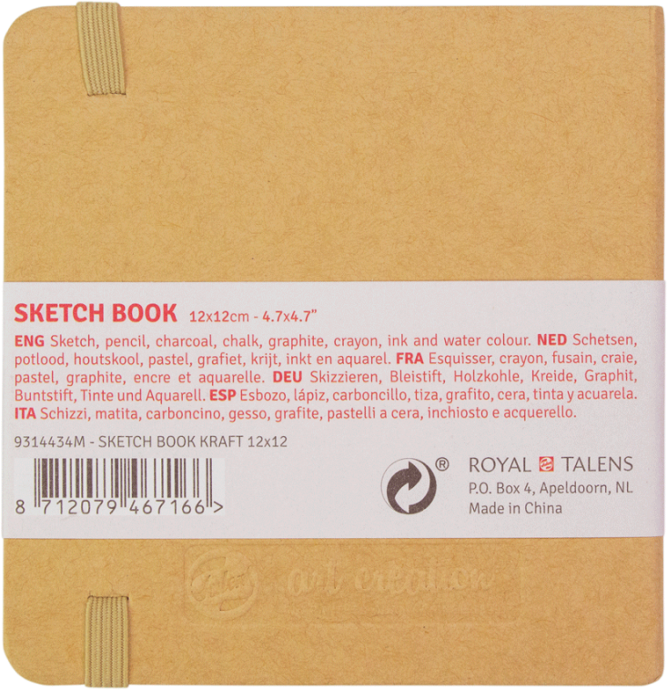 Talens Art Creation Sketchbook 4.7 x 4.7 Fresh Mint