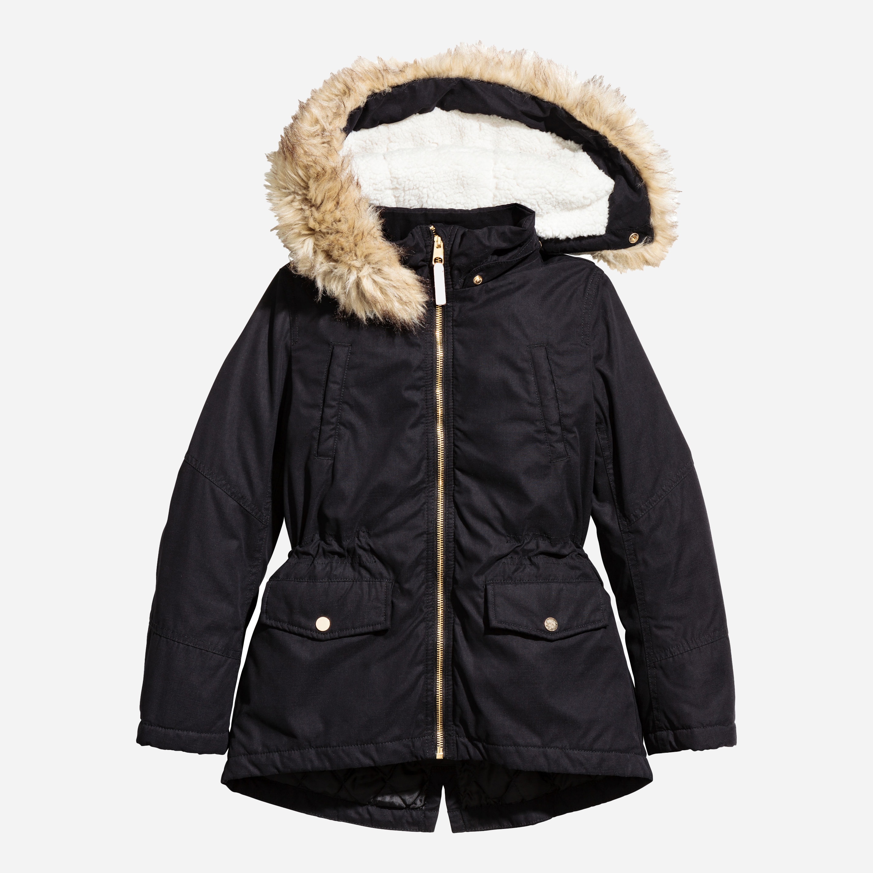 Подростковая зимняя куртка-парка для девочки H&M XAZ160508HIUJ 158 см ...