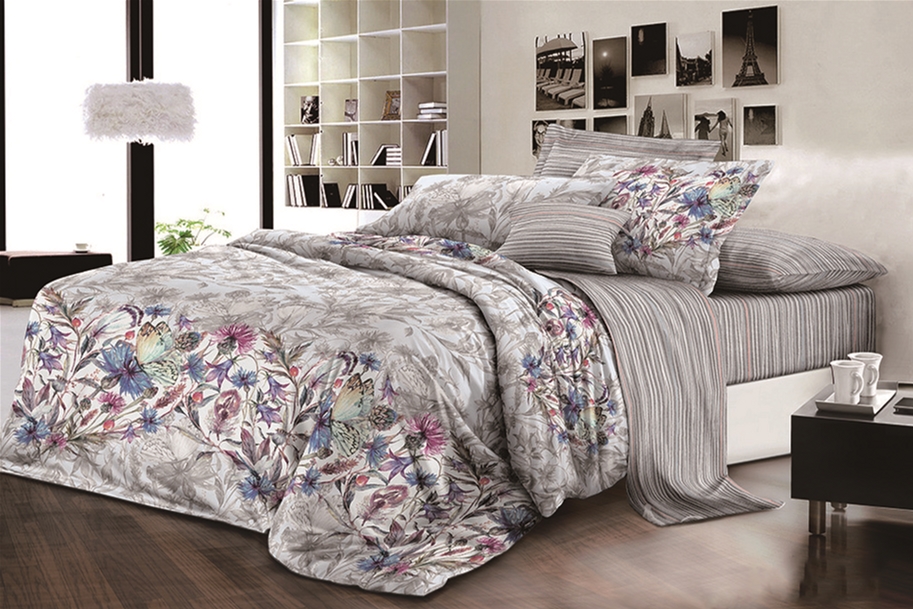

Пододеяльник MirSon Бязь Premium 17-0097 Olavo 110х140 см