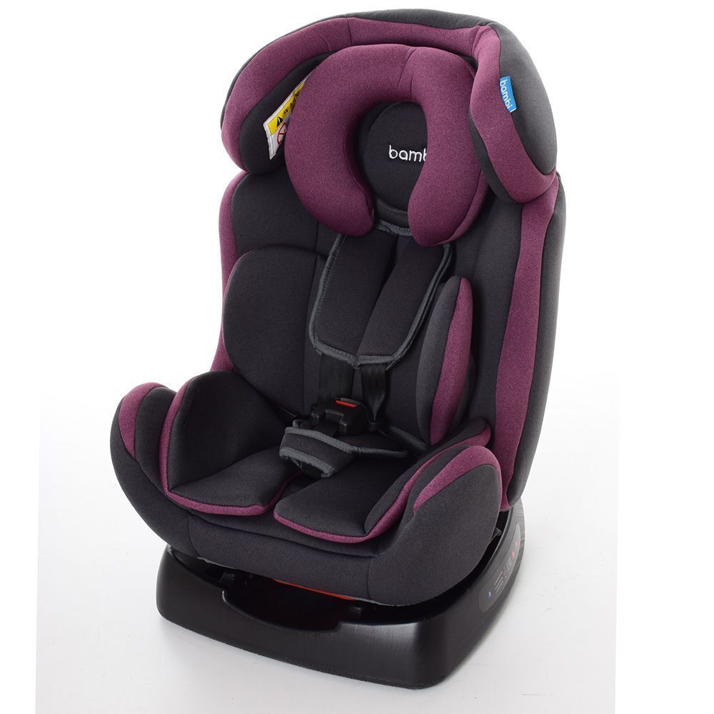 

Автокресло детское Bambi M 3678 (0-25 кг) Серо-розовое