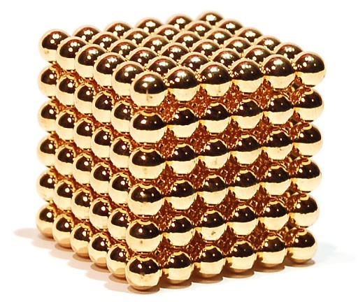 

Конструктор-головоломка-игрушка GOLDcube 216 шариков