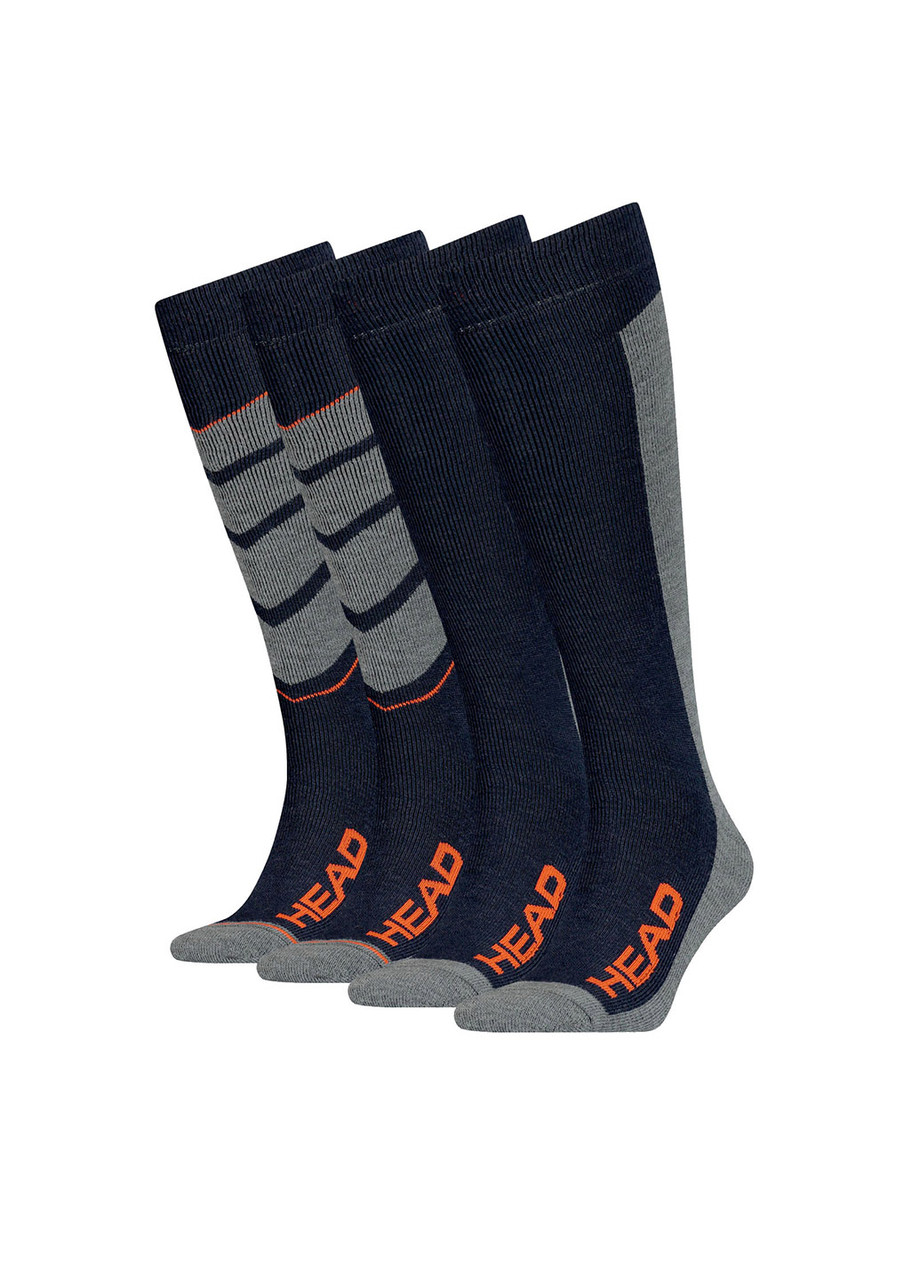 

Гірськолижні шкарпетки Head Ski Socks (2 пари) 39-42 Темно-синій с червоним