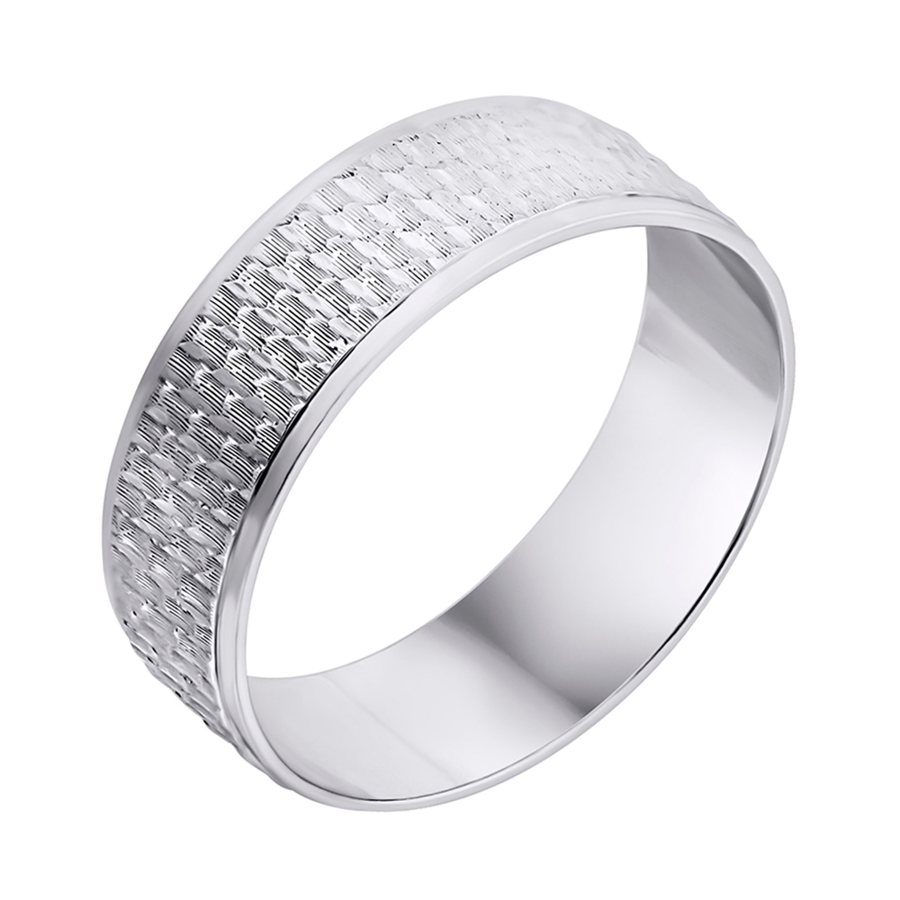 

Серебряное обручальное кольцо 000140550 16.5 размера