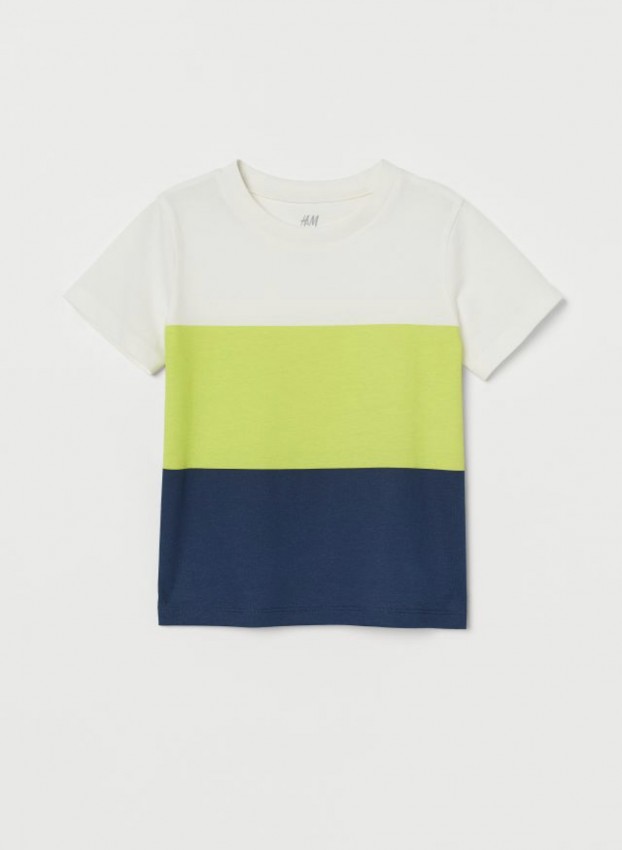 

Футболка H&M Patterned 104 см разноцветная