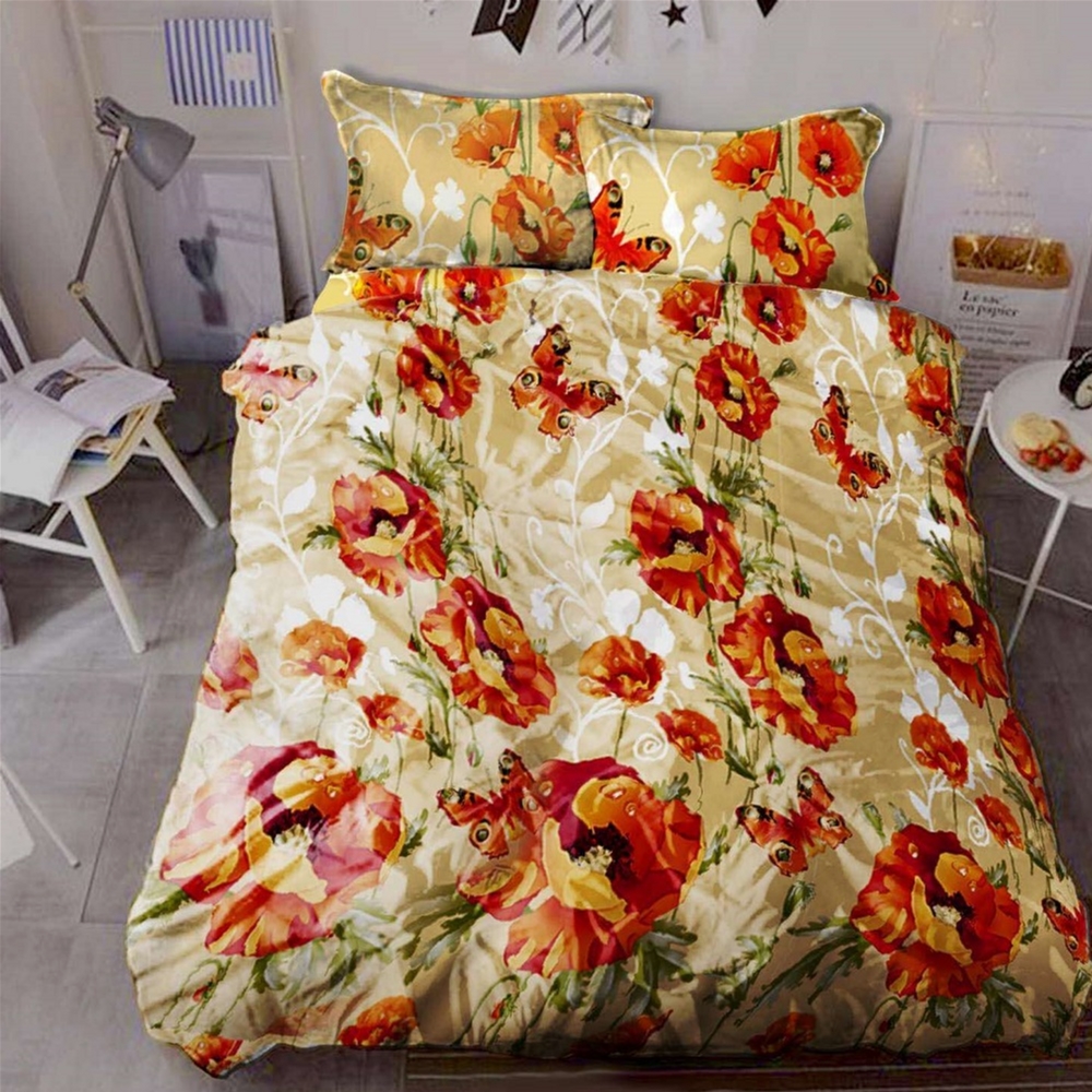 

Комплект постельного белья MirSon Бязь Premium 17-0017 Liliana 2х160х220 см