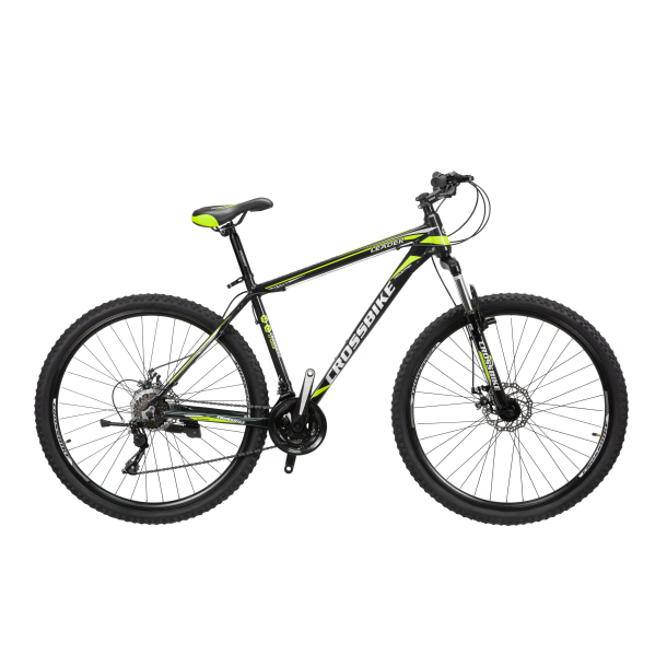 

Велосипед CrossBike Leader 29" 21" Черный-Желтый