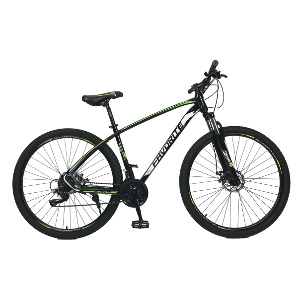 

Велосипед Favorite Tracker 26" 17" Черный-Зеленый