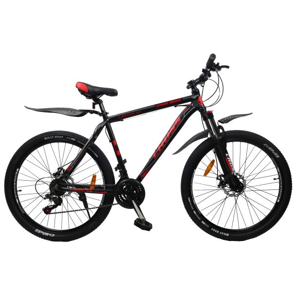

Велосипед Cross Hunter 27.5" 17" Черный-Красный