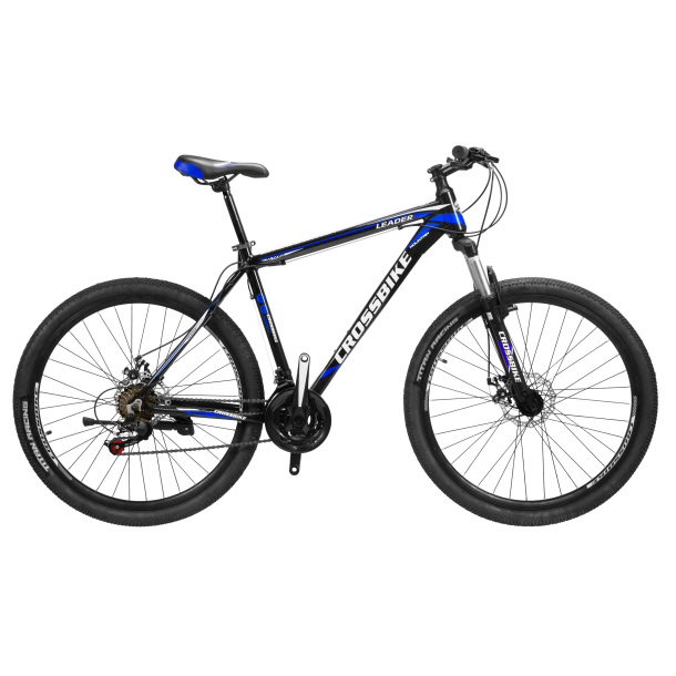 

Велосипед CrossBike Leader 29" 19" Черный-Синий