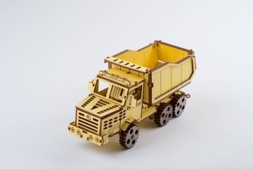 

Деревянный 3D-пазл ekoGOODS КрАЗ Самосвал 151 деталь