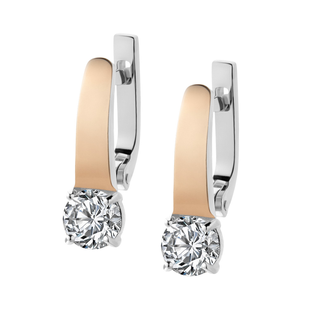 

Серебряные серьги ins:ice бiлuй IM-5527 р-