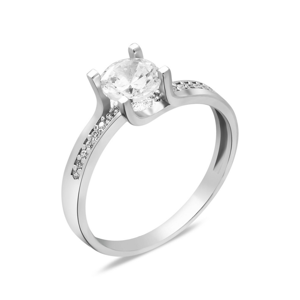 

Серебряное кольцо ins:фианит IM-6876 р-18.5