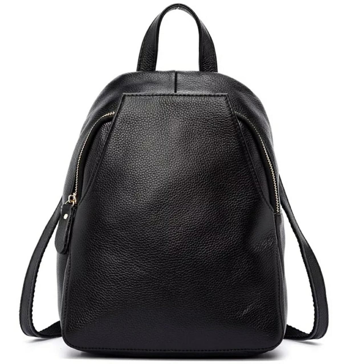 

Женский рюкзак Zency трансформер 2 в 1 из натуральной кожи черный (1291-black)