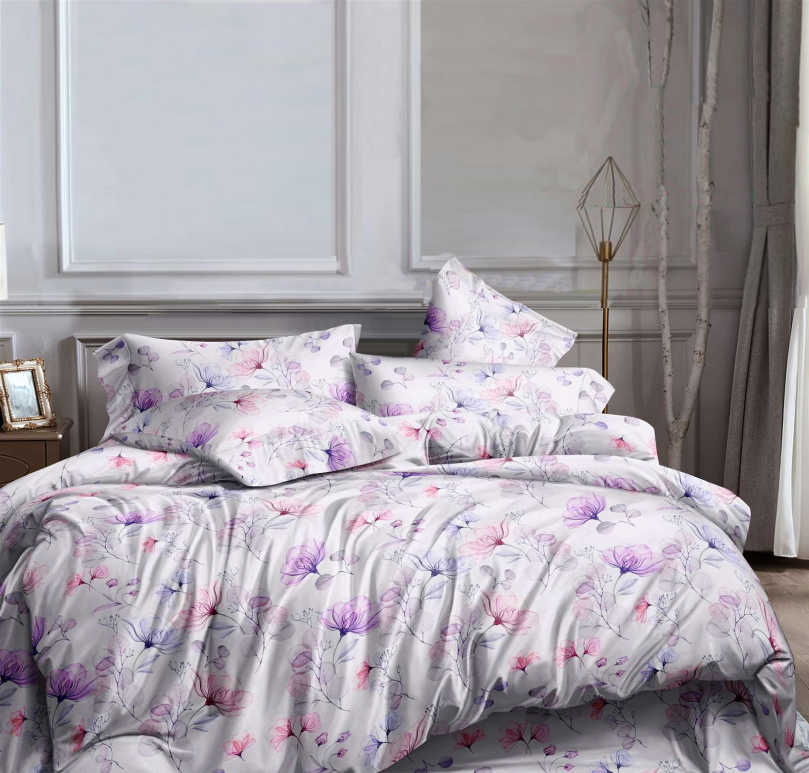 

Пододеяльник MirSon Бязь Premium 17-0187 Frans 143х210 см