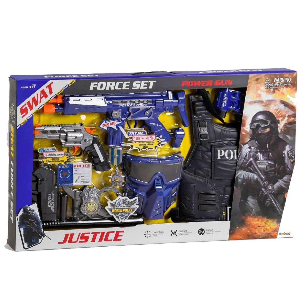

Военный набор 11 элементов "Justice"