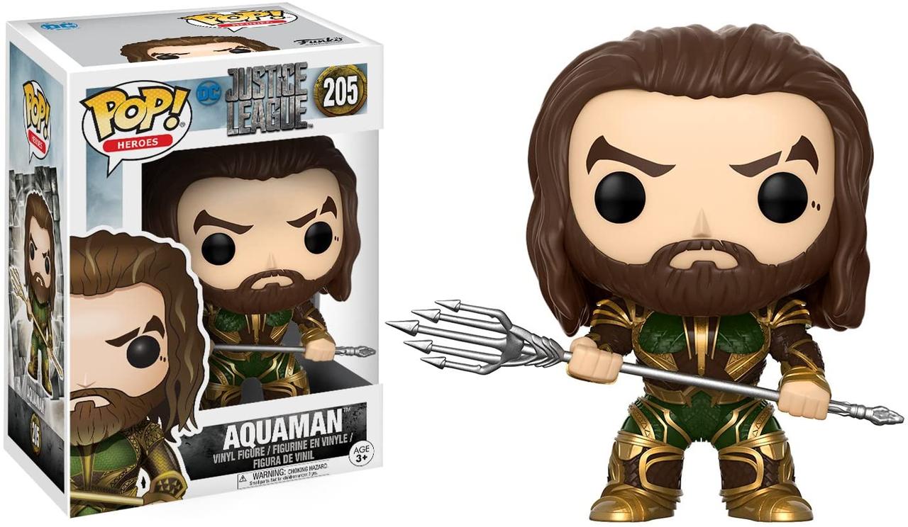 

Фигурка Funko Pop Фанко Поп Аквамен Лига Справедливости Aquaman 10 см BS A 205