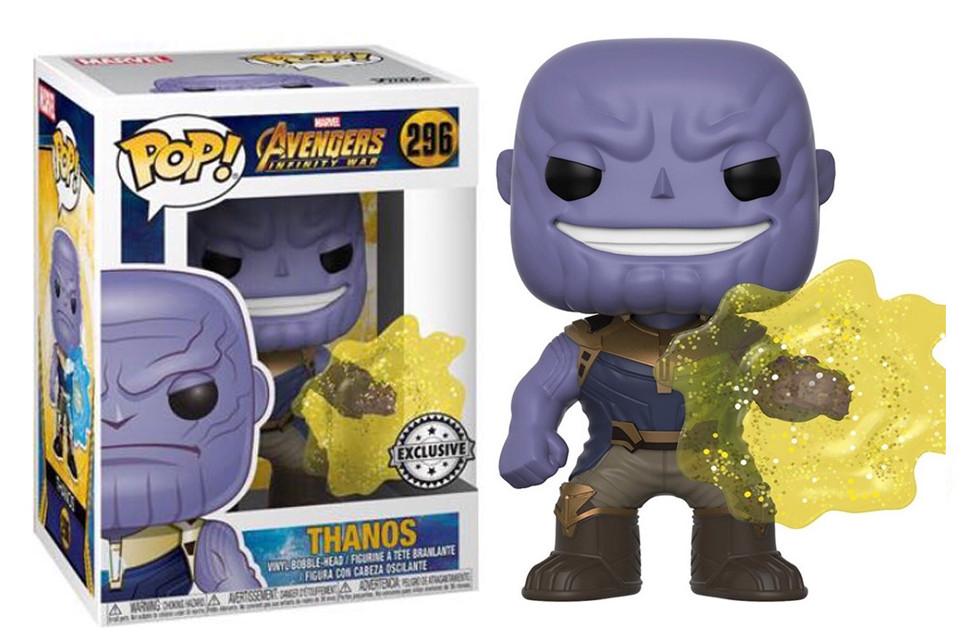 

Фигурка Funko Pop Фанко Поп Мстители Война бесконечности Танос Thanos Portal Walmart 10 см A T 296