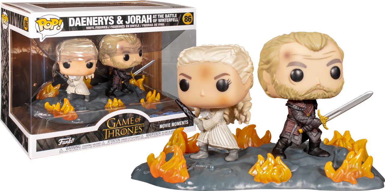 

Фигурка Funko Moment Игра престолов Дейенерис и Джорах Daenerys and Jorah with Swords 15 см GT DJ 86