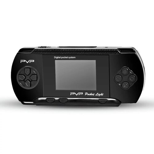 

Ігрова приставка консоль PVP 3000 геймпад з іграми на акумуляторі з кольоровим екраном і підключенням до телевізора, чорна