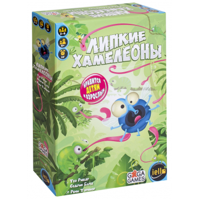

Настольная игра GaGa Липкие Хамелеоны (GG130)